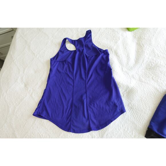 below the knee joggers and racer back tank set in cobalt blue and black XL 16-18 - Picture 5 of 12